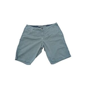 Paperbacks Men's Shorts Sage Green Raw Hem Cotton 35‎ Waist